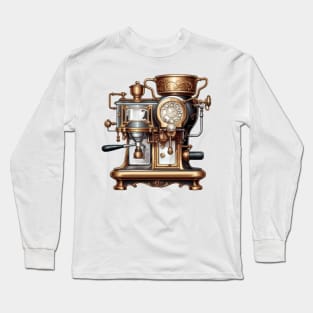 Vintage Coffee Maker Long Sleeve T-Shirt